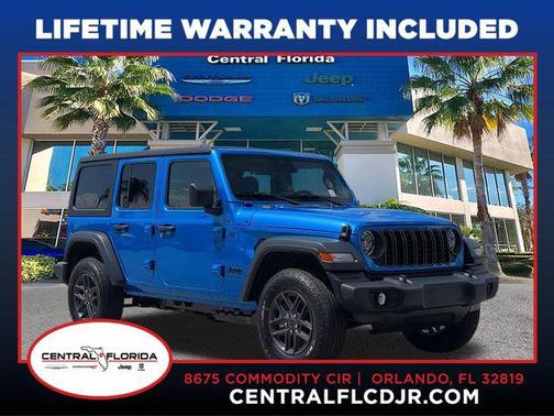Hydro Blue Pearlcoat 2026 Jeep Wrangler Sport S