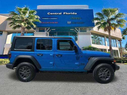 Hydro Blue Pearlcoat 2026 Jeep Wrangler Sport S