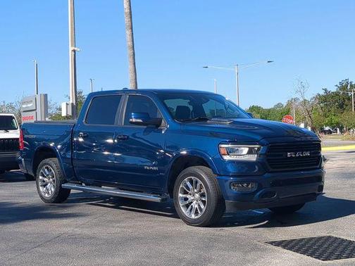 Patriot Blue Pearlcoat 2021 RAM 1500 Laramie