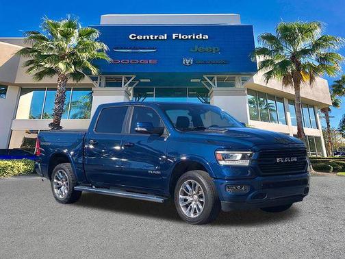 Patriot Blue Pearlcoat 2021 RAM 1500 Laramie