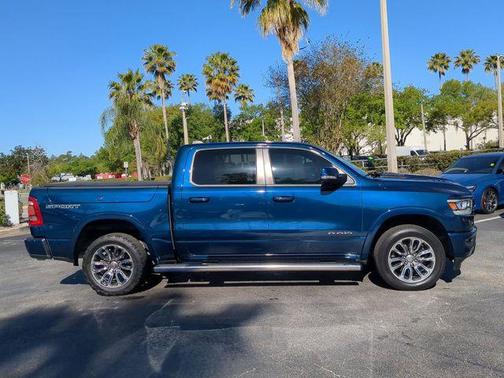 Patriot Blue Pearlcoat 2021 RAM 1500 Laramie