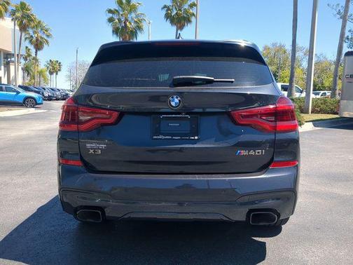 Dark Graphite Metallic 2020 BMW X3 M40i