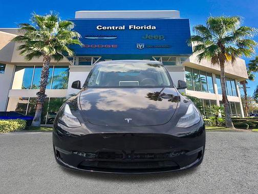 Solid Black 2024 Tesla Model Y Long Range Dual Motor All-Wheel Drive