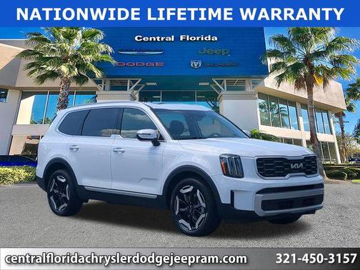 Glacial White Pearl 2025 Kia Telluride S