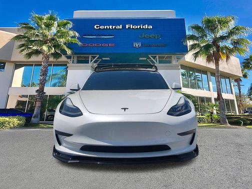 White 2022 Tesla Model 3 Long Range