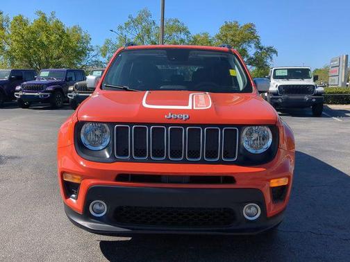 Omaha Orange Clearcoat 2021 Jeep Renegade Latitude