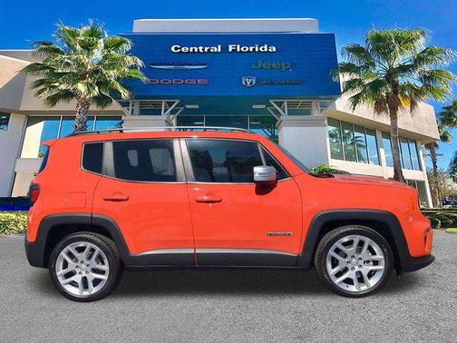Omaha Orange Clearcoat 2021 Jeep Renegade Latitude