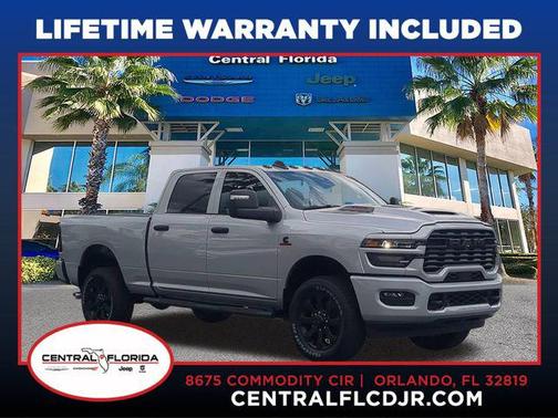 Silver Zynith 2026 RAM 2500 Black Express Crew Cab 4x4 6'4' Box