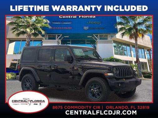 Black Clearcoat 2026 Jeep Wrangler 85th Anniversary