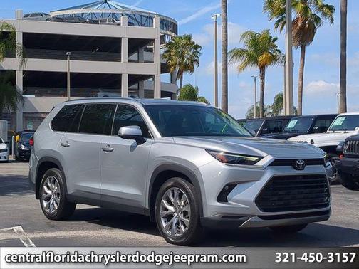 Celestial Silver Metallic 2024 Toyota Grand Highlander Limited