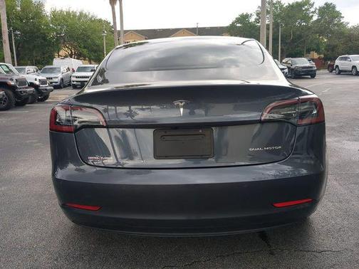 Stealth Gray 2022 Tesla Model 3 Long Range
