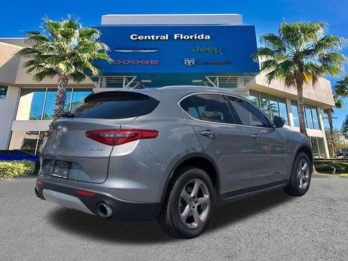 Stromboli Gray Metallic 2021 Alfa Romeo Stelvio Base