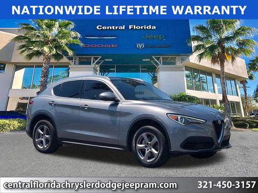 Stromboli Gray Metallic 2021 Alfa Romeo Stelvio Base