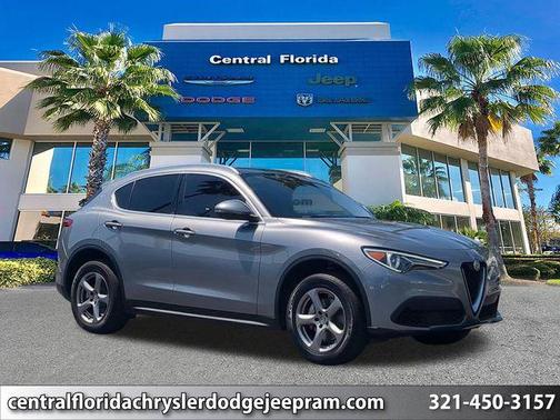Stromboli Gray Metallic 2021 Alfa Romeo Stelvio Base