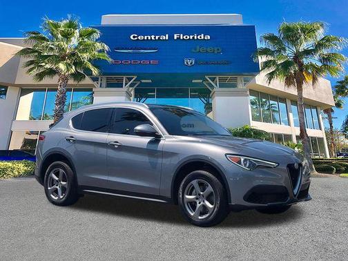 Stromboli Gray Metallic 2021 Alfa Romeo Stelvio Base