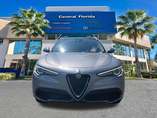 Stromboli Gray Metallic 2021 Alfa Romeo Stelvio Base