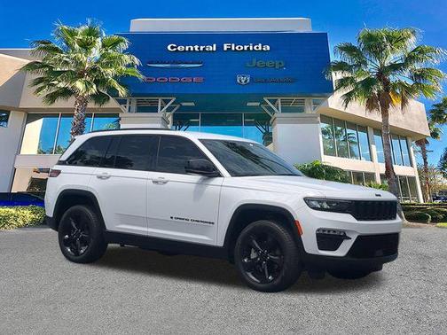Bright White Clearcoat 2025 Jeep Grand Cherokee Limited