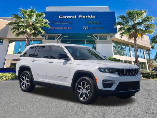 Bright White Clearcoat 2024 Jeep Grand Cherokee Limited