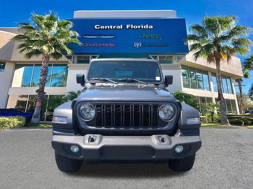 Granite Crystal Metallic Clearcoat 2024 Jeep Wrangler Sport S