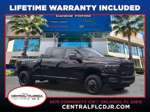 Diamond Black 2026 RAM 3500 Laramie Mega Cab 4x4 6'4' Box