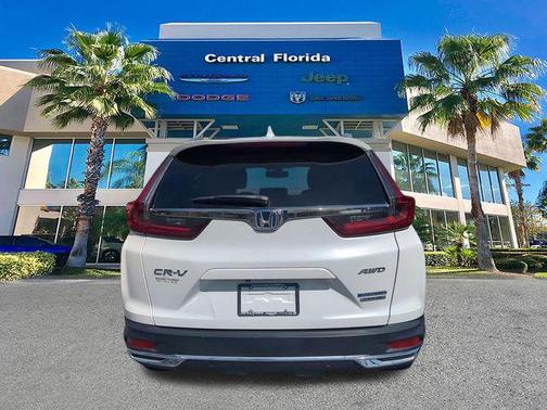 Platinum White Pearl 2020 Honda CR-V Hybrid Touring