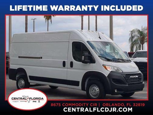 Bright White Clearcoat 2026 RAM ProMaster 2500 Tradesman