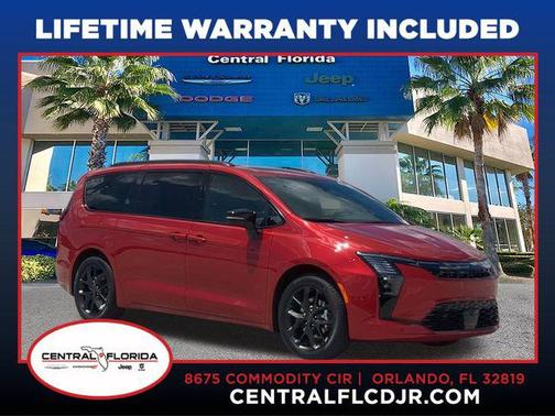 Red Hot Pearlcoat 2027 Chrysler Pacifica Limited