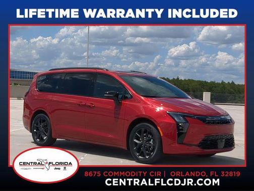 Red Hot Pearlcoat 2027 Chrysler Pacifica Limited