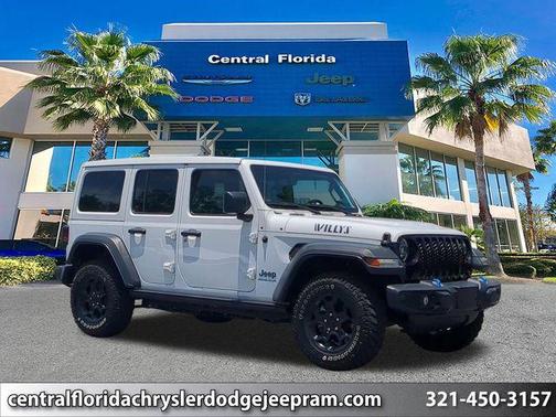 Bright White Clearcoat 2023 Jeep Wrangler 4xe Base