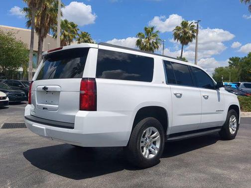 Summit White 2017 Chevrolet Suburban LT