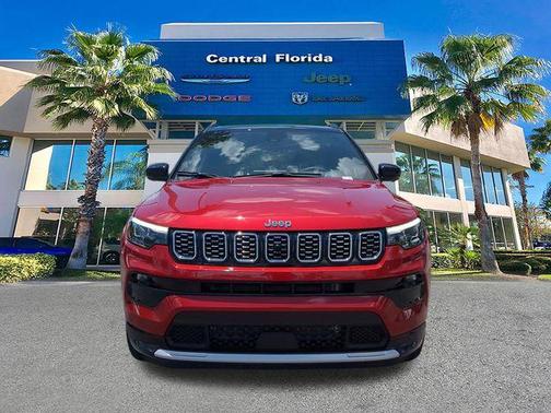 Red Hot Pearlcoat 2025 Jeep Compass Limited