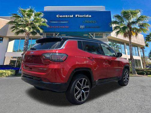 Red Hot Pearlcoat 2025 Jeep Compass Limited
