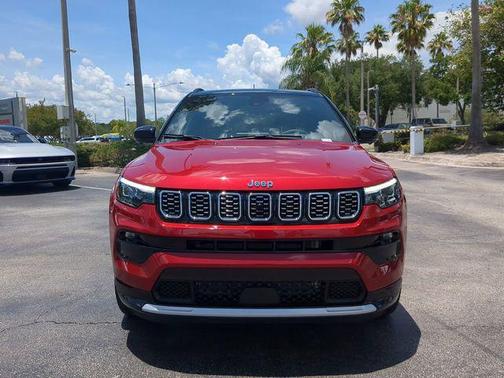 Red Hot Pearlcoat 2025 Jeep Compass Limited