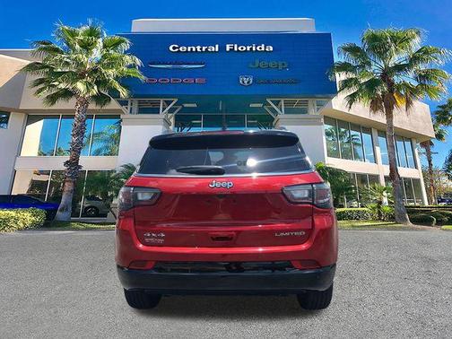 Red Hot Pearlcoat 2025 Jeep Compass Limited
