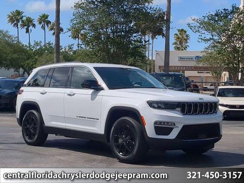 Bright White Clearcoat 2023 Jeep Grand Cherokee Limited