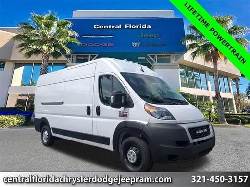 Bright White Clearcoat 2022 RAM ProMaster 2500 High Roof