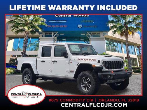 White 2026 Jeep Gladiator Mojave 4x4