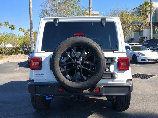 Bright White Clearcoat 2023 Jeep Wrangler 4xe Sahara