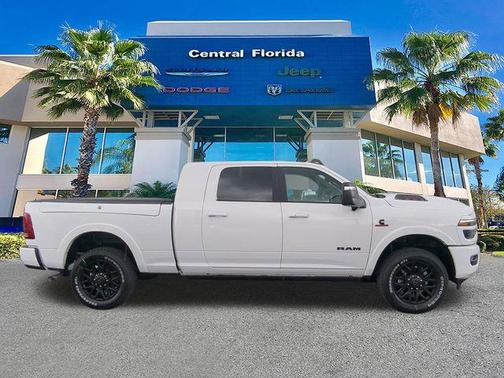 Bright White Clearcoat 2026 RAM 3500 Limited Mega Cab 4x4 6'4' Box