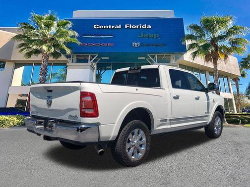 Pearl White 2021 RAM 2500 Limited Crew Cab 4x4 6'4' Box