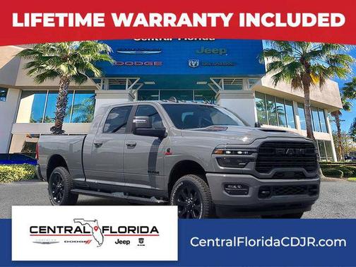 Ceramic White 2026 RAM 2500 Laramie Mega Cab 4x4 6'4' Box