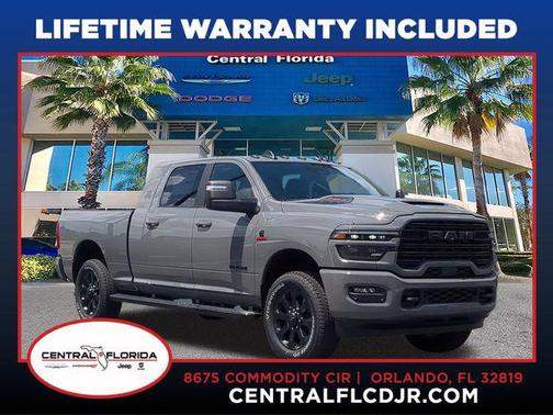 Ceramic White 2026 RAM 2500 Laramie Mega Cab 4x4 6'4' Box