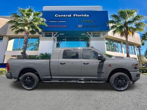 Ceramic White 2026 RAM 2500 Laramie Mega Cab 4x4 6'4' Box