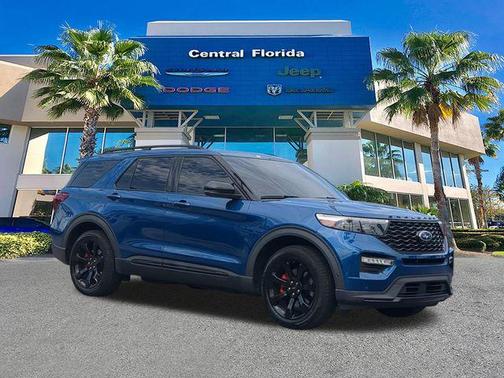 Atlas Blue Metallic 2020 Ford Explorer ST