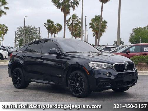 Carbon Black Metallic 2018 BMW X6 xDrive35i