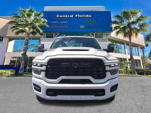 Bright White Clearcoat 2026 RAM 3500 Limited Mega Cab 4x4 6'4' Box