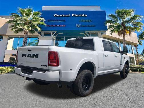 Bright White Clearcoat 2026 RAM 3500 Limited Mega Cab 4x4 6'4' Box