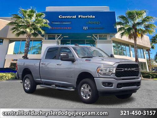 Billet Silver Metallic Clearcoat 2024 RAM 2500 Big Horn Crew Cab 4x4 6'4' Box