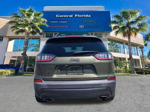 Olive Green Pearlcoat 2021 Jeep Cherokee Latitude Lux