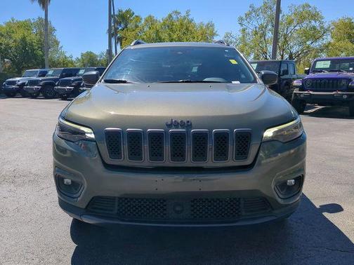 Olive Green Pearlcoat 2021 Jeep Cherokee Latitude Lux